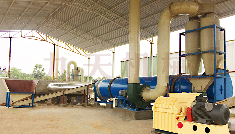 印度牧草烘幹機（jī）現場（chǎng）