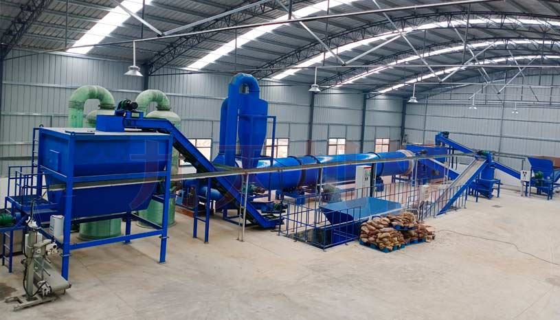 武漢藥渣烘幹機項目