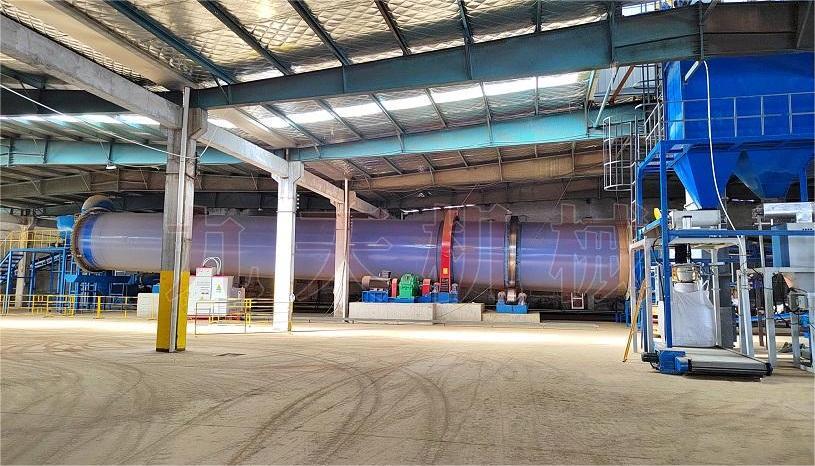 山東（dōng）蒙陰菌渣烘幹生產線視（shì）頻