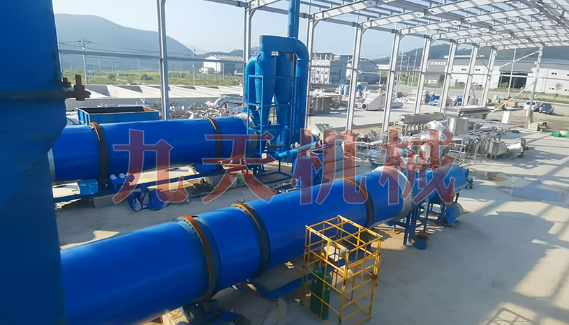 韓（hán）國木（mù）薯渣（zhā）烘幹機案（àn）例圖