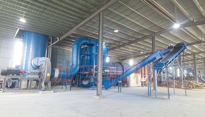 浙江西藍花烘幹機項目案例